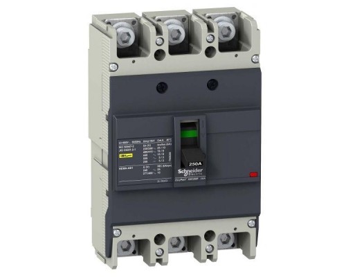 Выключатель автоматический 3п 3т 175А 18кА 400В EZC250F SchE EZC250F3175
