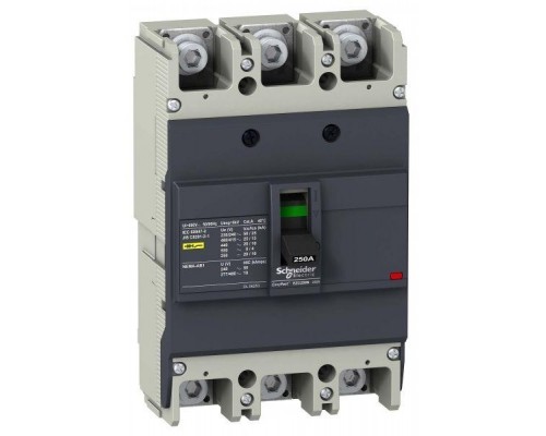 Выключатель автоматический 3п 3т 250А 25кА EZC250N SchE EZC250N3250