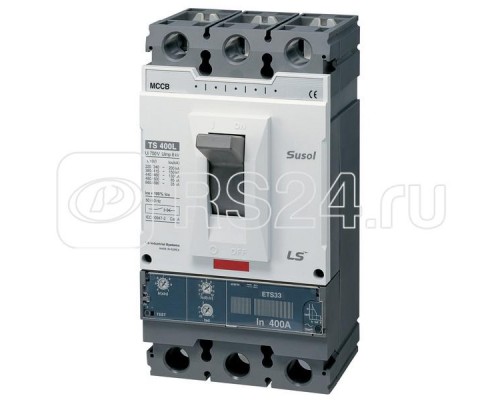 Выключатель автоматический 3п 3т 400А 65кА TS400N ETM33 A LSIS 108009300