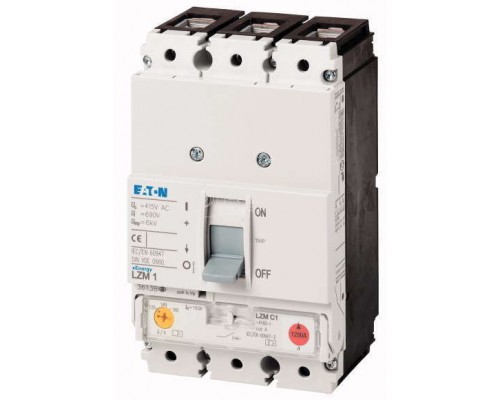 Выключатель автоматический 3п 50А 50кА LZMN1-A50-I EATON 174418
