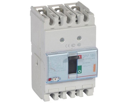 Выключатель автоматический 3п 63А 25кА DPX3 160 термомагнитн. расцеп. Leg 420043
