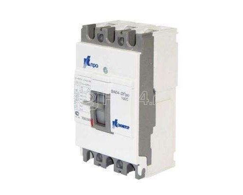 Выключатель автоматический 3п 80А 10кА ВА04-31 Про 125C Контактор 7001008