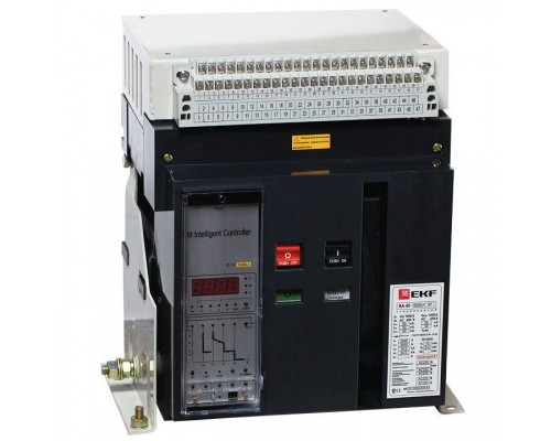 Выключатель автоматический 3п+N 3200/2900А 80кА ВА-45 PROxima стац. EKF mccb45-3200-2900-4P
