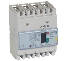 Выключатель автоматический 4п 100А 16кА DPX3 160 термомагнитн. расцеп. Leg 420015