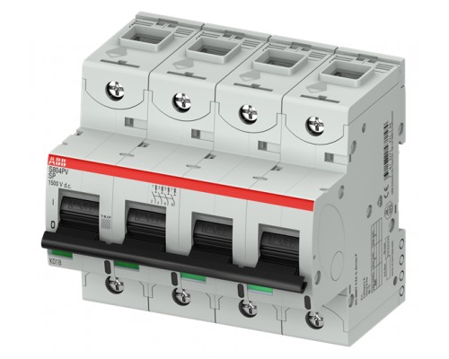 Выключатель автоматический 4п S804PV-SP100 ABB 2CCF019632R0001