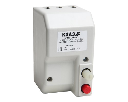 Выключатель автоматический 50А 3.5Iн АП50Б 2МТ У3 400В AC/220В DC КЭАЗ 106992