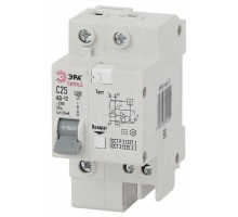 Выключатель автоматический дифференциального тока 1P+N 16А 30мА тип АС SIMPLE-mod-29 х-ка ЭРА Б0039287