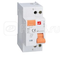 Выключатель автоматический дифференциального тока 2п (1P+N) C 16А 30мА тип AC 4.5кА RKP LSIS 062203768B