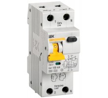 Выключатель автоматический дифференциального тока 2п (1P+N) C 50А 100мА тип A 6кА АВДТ-32 ИЭК MAD22-5-050-C-100