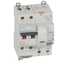 Выключатель автоматический дифференциального тока 2п C 16А 10мА тип AC 6кА DX3 4мод. Leg 411150