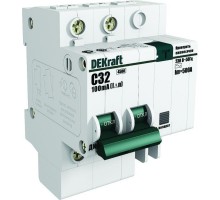 Выключатель автоматический дифференциального тока 2п C 32А 100мА тип AC 4.5кА ДИФ-101 SchE 15014DEK