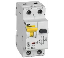 Выключатель автоматический дифференциального тока C 20А 30мА АВДТ32EM ИЭК MVD14-1-020-C-030