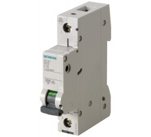 Выключатель автоматический модульный 1п C 0.5А 6кА 230/400В Siemens 5SL61057