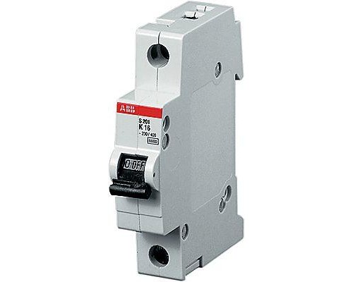 Выключатель автоматический модульный 1п D 1А 10кА S201P D1 ABB 2CDS281001R0011