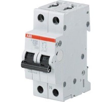 Выключатель автоматический модульный 2п (1P+N) C 16А 10кА S201M C16NA ABB 2CDS271103R0164