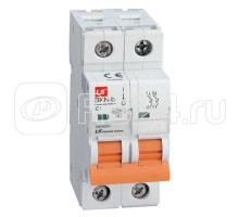 Выключатель автоматический модульный 2п (1P+N) C 16А BKN-b LSIS 061206368B