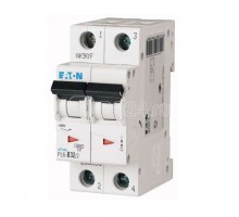 Выключатель автоматический модульный 2п C 32А 6кА PL6-C32/2 EATON 286570