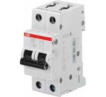 Выключатель автоматический модульный 2п C 4А 10кА S202M C4 ABB 2CDS272001R0044