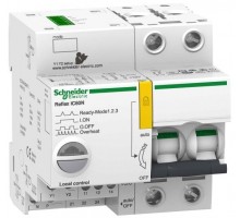 Выключатель автоматический модульный 2п C 63А iC60N REFLEX Ti24 SchE A9C62263