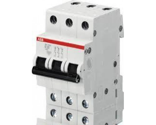 Выключатель автоматический модульный 3п B 50А 6кА SH203 B50 ABB 2CDS213001R0505