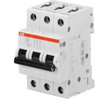 Выключатель автоматический модульный 3п C 0.5А 10кА S203M C0.5 ABB 2CDS273001R0984