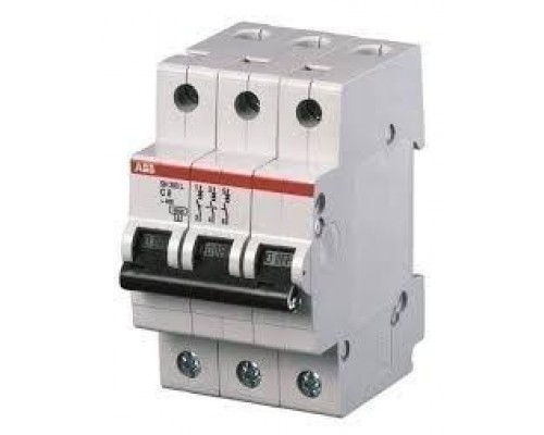 Выключатель автоматический модульный 3п C 0.5А 6кА SH203 C 0.5 ABB 2CDS213001R0984