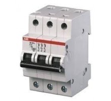 Выключатель автоматический модульный 3п C 1.6А 6кА SH203 C 1.6 ABB 2CDS213001R0974