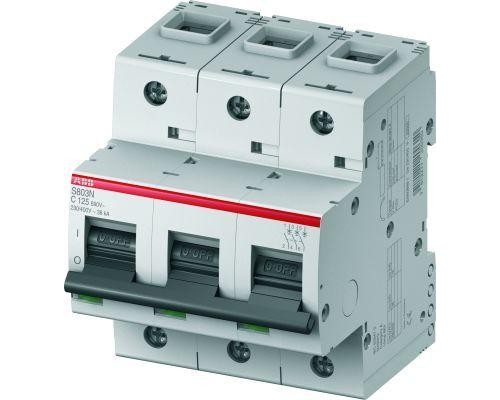 Выключатель автоматический модульный 3п C 20А 6кА S803N C20 ABB 2CCS893001R0204