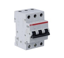 Выключатель автоматический модульный 3п C 6А 4.5кА SH203L C6 ABB 2CDS243001R0064