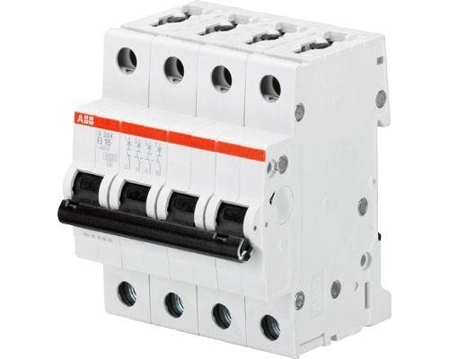 Выключатель автоматический модульный 4п B 63А 10кА S204M B63 ABB 2CDS274001R0635