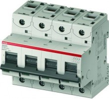 Выключатель автоматический модульный 4п C 50А 15кА S804C C50 ABB 2CCS884001R0504