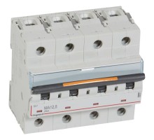 Выключатель автоматический модульный 4п MA 12.5А 25кА DX3 MA 6мод. 400В Leg 409891