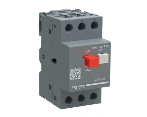 Выключатель автоматический с магнитным расцепителем 2.5А кноп. упр. SchE GZ1LE07