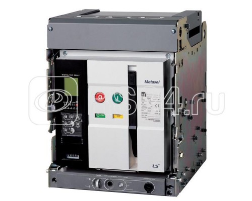 Выключатель автоматический воздушный 3п 1600А 65кА Metasol AN-16D3-16H M2D2D2BX AC6U0AL фиксирован. LSIS 284908668B