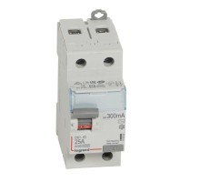 Выключатель дифференциального тока (УЗО) 2п 25А 300мА тип AC DX3 Leg 411524