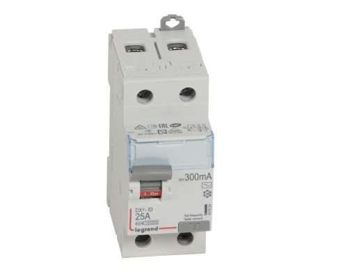 Выключатель дифференциального тока (УЗО) 2п 25А 300мА тип AC DX3 Leg 411524