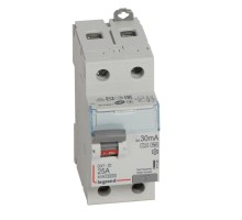 Выключатель дифференциального тока (УЗО) 2п 25А 30мА тип A DX3 Hpi Leg 411590