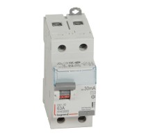 Выключатель дифференциального тока (УЗО) 2п 63А 30мА тип AC DX3 Leg 411506