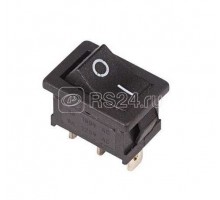 Выключатель клавишный 250В 6А (3с) (ON)-ON черн. Б/Фикс Mini (RWB-202 SC-768) Rexant 36-2140