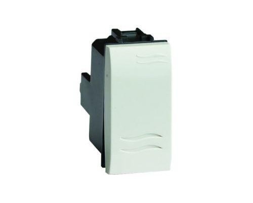 Выключатель кнопочный 1-кл. 1мод. Brava 16А IP20 сл. кость DKC 75021S