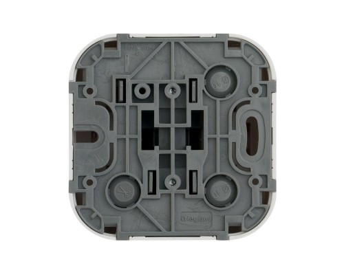 Выключатель кнопочный 1-кл. ОП 6А Quteo бел. Leg 782205