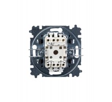 Выключатель кнопочный 1-кл. СП Levit IP20 бел./ледяной ABB 2CHH599145A6001