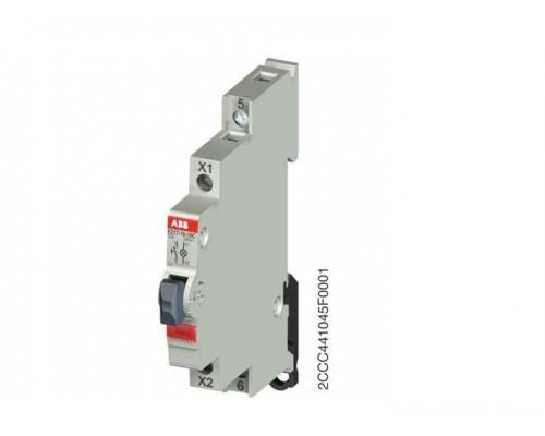 Выключатель кнопочный подсвет. E217-16-01C220 красн. ABB 2CCA703256R0001