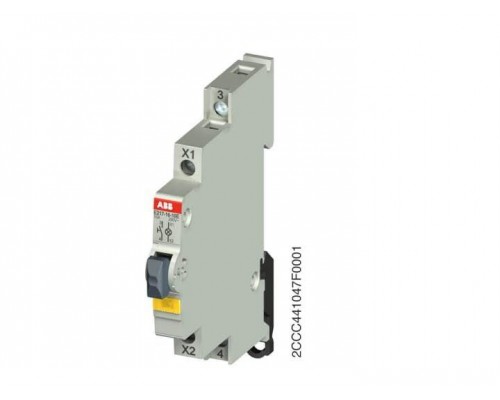 Выключатель кнопочный подсвет. E217-16-10E48 желт. ABB 2CCA703173R0001