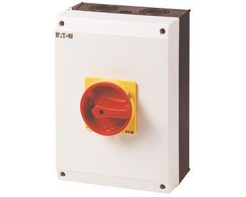 Выключатель кулачковый 3P+1НО+1НЗ 100А P3-100/I5/SVB/HI11красн./жел. EATON 207378