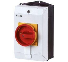Выключатель кулачковый 3P 25А P1-25/I2/SVB красн./жел. EATON 207293