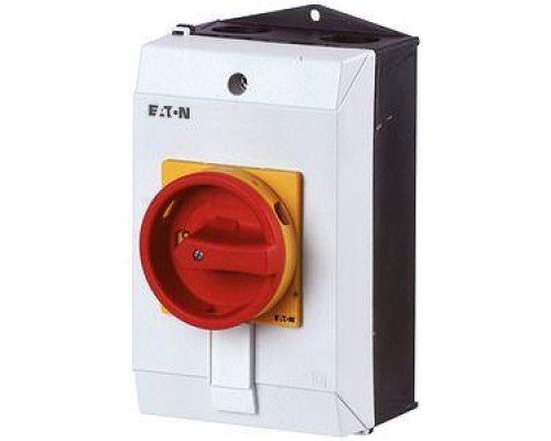 Выключатель кулачковый 3P 25А P1-25/I2/SVB красн./жел. EATON 207293