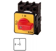 Выключатель кулачковый 3п 25А перед. креп. аварийное исполнение P1-25/E-RT EATON 002388