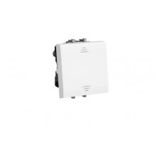 Выключатель модульный 1-кл. 2п 2мод. Avanti Белое облако 16А IP20 бел. DKC 4400222