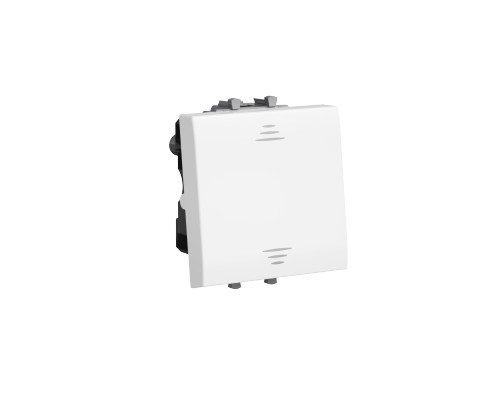 Выключатель модульный 1-кл. 2п 2мод. Avanti Белое облако 16А IP20 бел. DKC 4400222